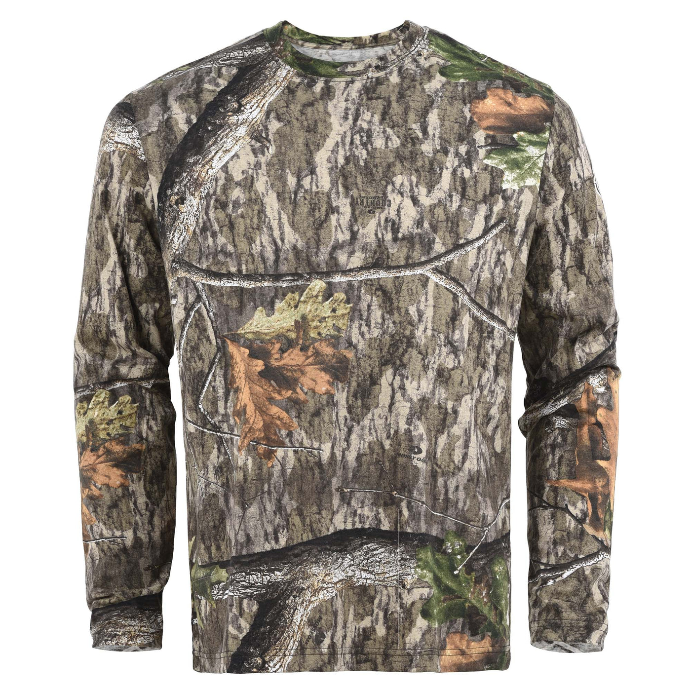 Realtree APX Comouflage Long Sleeve Cotton Blend Unisex Adult Tee