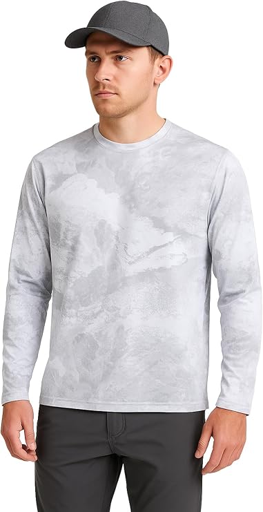 Realtree Xtreme Long Sleeve Fishing Crewneck Tees for Men