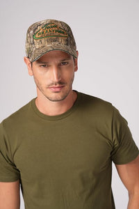 Bell Rangers Realtree APX Camo Baseball Cap with 3d Team Realtree Embroidered Emblem With Circle