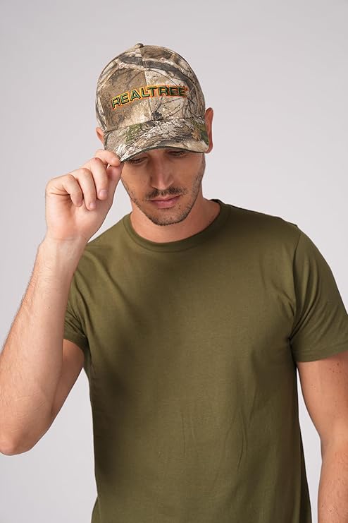 Bell Rangers Realtree APX Camo Baseball Cap with 3d Realtree Embroidered Emblem