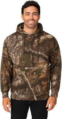 Realtree Apx Camo Premium Performance Pullover Hoodies with Zippered Pocket
