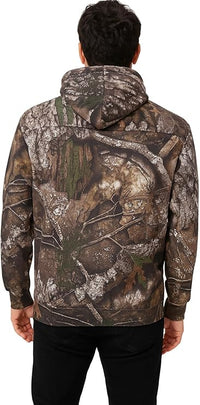 Realtree Apx Camo Premium Performance Pullover Hoodies with Zippered Pocket