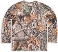 Bell Rangers Unisex Realtree APX Camo Long Sleeve Cotton Blend Adult Tee