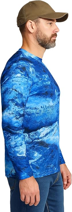 Realtree Xtreme Long Sleeve Fishing Crewneck Tees for Men