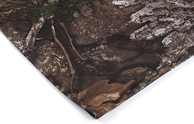 Realtree APX Youth Camo Short Sleeve Performance Crewneck Unisex Tee for Kids