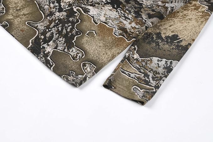 Realtree EXCAPE Youth Camo Crewneck Long Sleeve Unisex Kids Tee