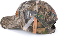Bell Rangers Realtree APX Camo Baseball Cap with Flat Realtree Embroidered Emblem