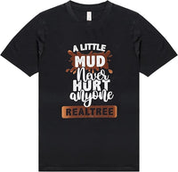 Realtree Youth Graphic Typography Tees for Kids Short Sleeve Crewneck Polyster Performance Black T-Shirts for Boys and Girls