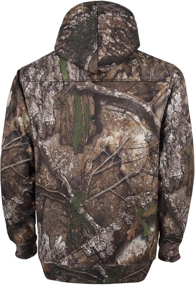Realtree Apx Camo Premium Performance Pullover Hoodies with Zippered Pocket