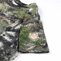 Mossy Oak Mountain Country Youth Camo Short Sleeve Cotton Crewneck Unisex Tee for Kids