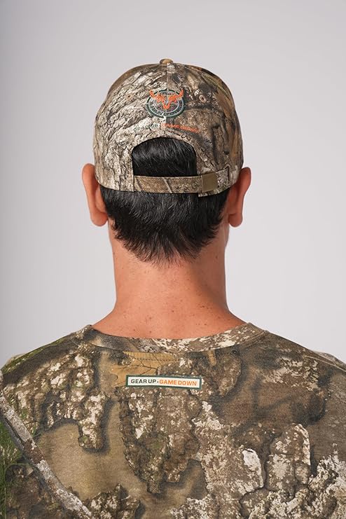 Bell Rangers Realtree APX Camo Baseball Cap with 3d Realtree Embroidered Emblem