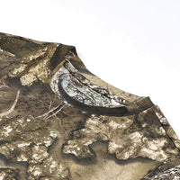 Realtree APX Youth Camo Short Sleeve Cotton Crewneck Unisex Tee for Kids