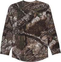 Realtree APX Women’s Camo Long Sleeve Crewneck Polyester Shirt Outdoor Hunting Performance Tee