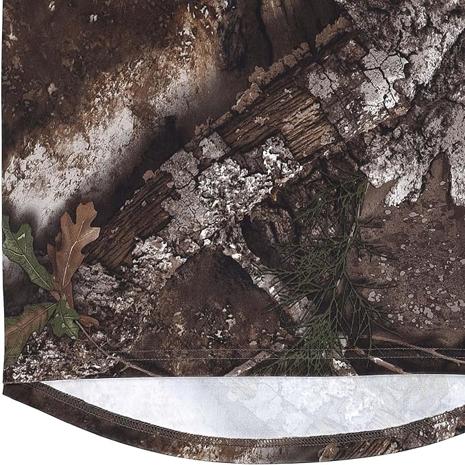 Realtree APX Women’s Camo Short Sleeve Crewneck Polyester Shirt Outdoor Hunting Performance Tee