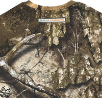 Realtree APX Youth Camo Crewneck Long Sleeve Unisex Kids Tee