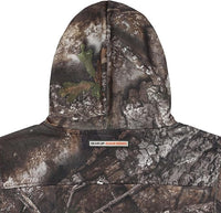 Realtree Apx Camo Premium Performance Pullover Hoodies with Zippered Pocket