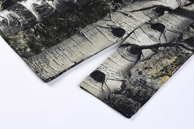 Mossy Oak Mountain Country Youth Camo Crewneck Long Sleeve Unisex Kids Cotton Tee