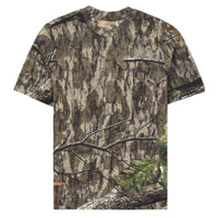 Mossy Oak Country Roots Youth Camo Short Sleeve Cotton Crewneck Unisex Tee for Kids