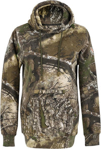 Realtree Apx Camo Premium Cotton Pullover Hoodies with Zippered Pocket
