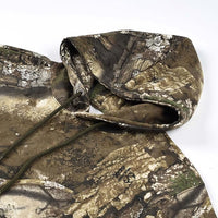 Realtree Apx Camo Premium Cotton Pullover Hoodies with Zippered Pocket