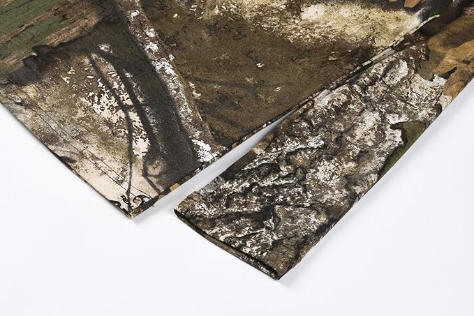 Realtree APX Youth Camo Crewneck Long Sleeve Unisex Kids Tee