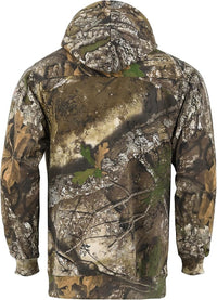 Realtree Apx Camo Premium Cotton Pullover Hoodies with Zippered Pocket