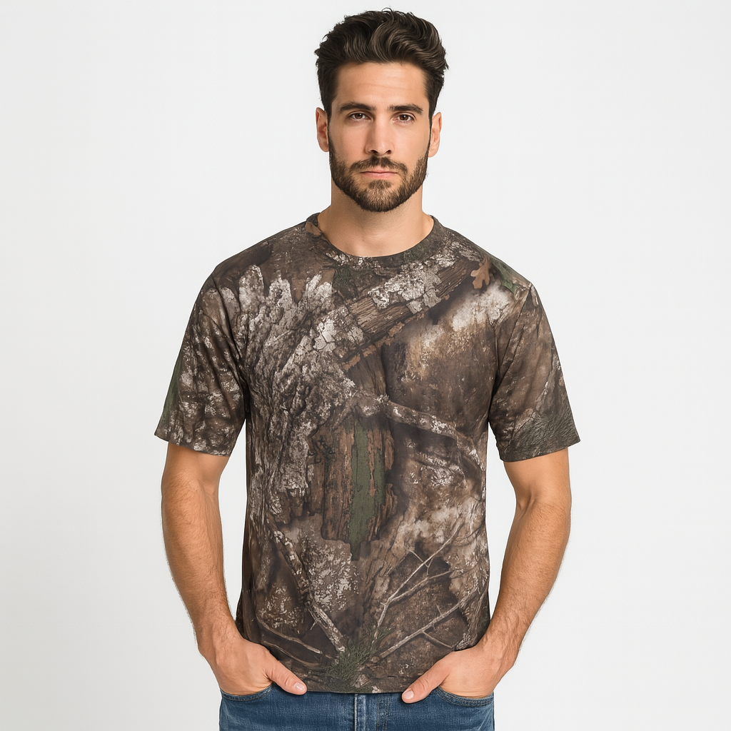 Realtree and Mossy Oak Camouflage Short Sleeve Unisex Adult Tee