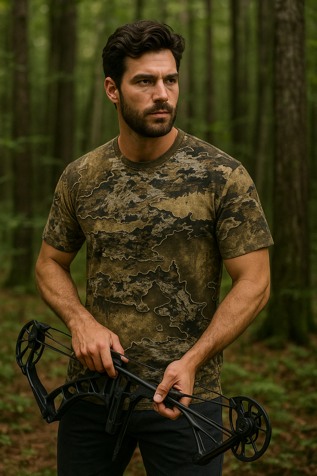 Realtree and Mossy Oak Camouflage Short Sleeve Unisex Adult Tee