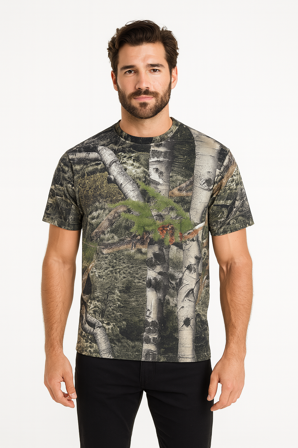 Realtree and Mossy Oak Camouflage Short Sleeve Unisex Adult Tee