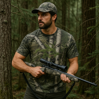 Realtree and Mossy Oak Camouflage Short Sleeve Unisex Adult Tee