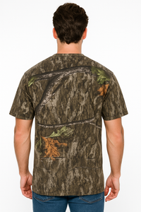 Realtree and Mossy Oak Camouflage Short Sleeve Unisex Adult Tee