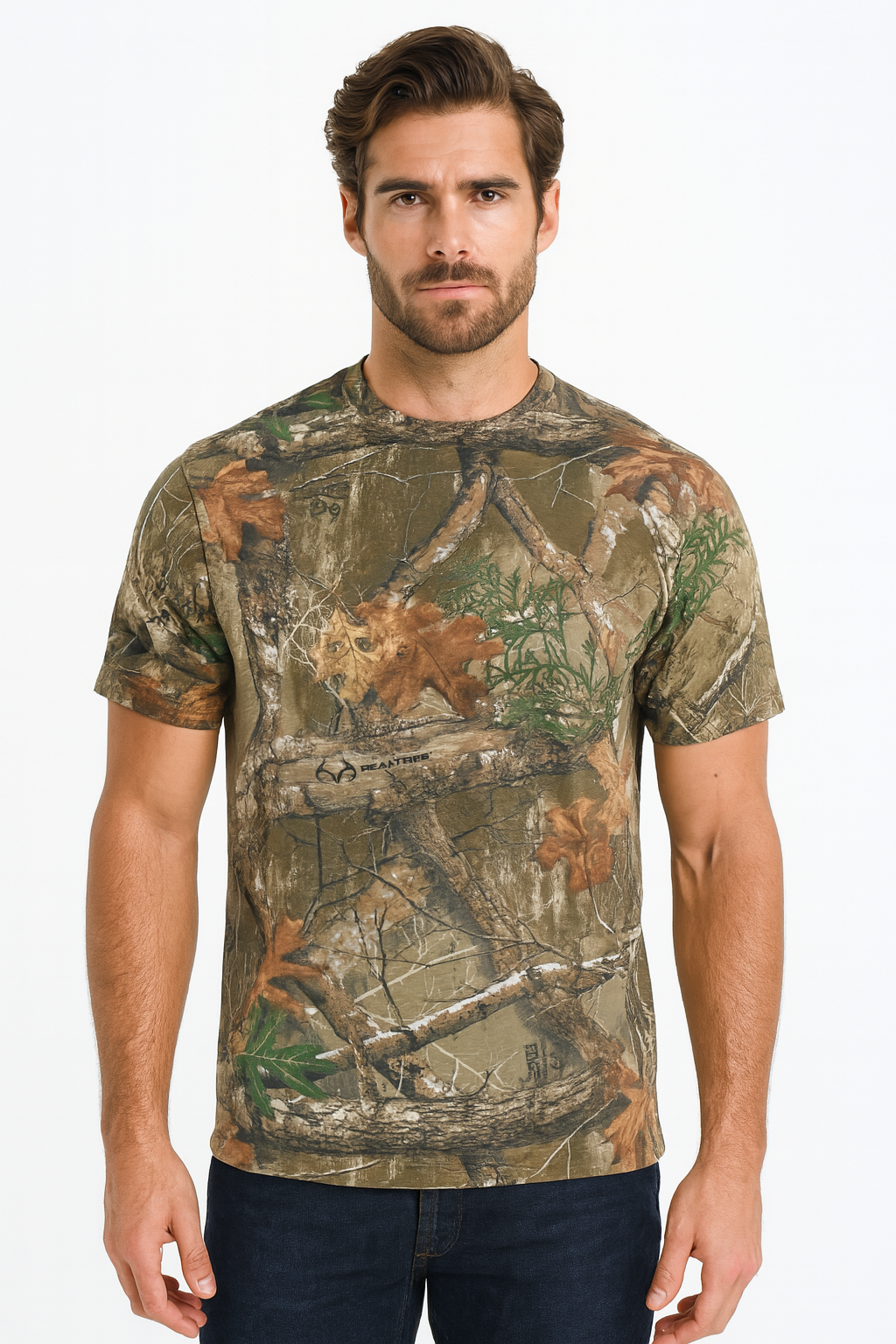 Realtree and Mossy Oak Camouflage Short Sleeve Unisex Adult Tee