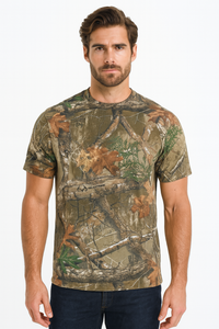 Realtree and Mossy Oak Camouflage Short Sleeve Unisex Adult Tee