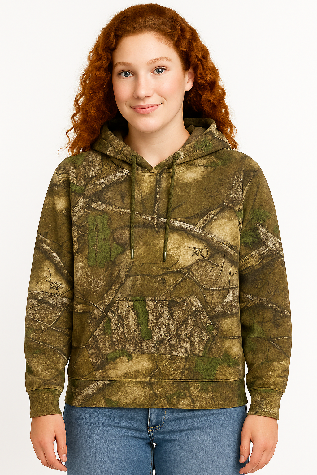 Bell Rangers Realtree Apx Camouflage Premium Unisex Pullover Hoodies