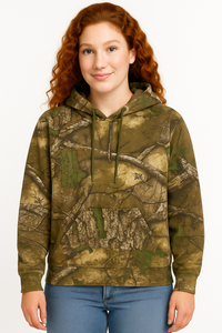 Bell Rangers Realtree Apx Camouflage Premium Unisex Pullover Hoodies