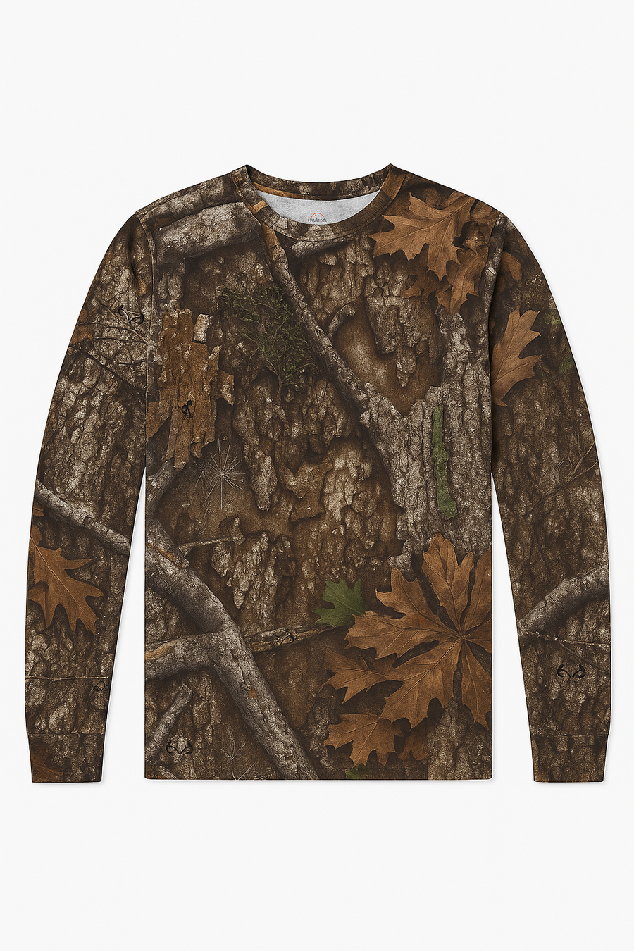 Realtree APX Camouflage Long Sleeve Polyester Unisex Adult Hunting Tee Shirt