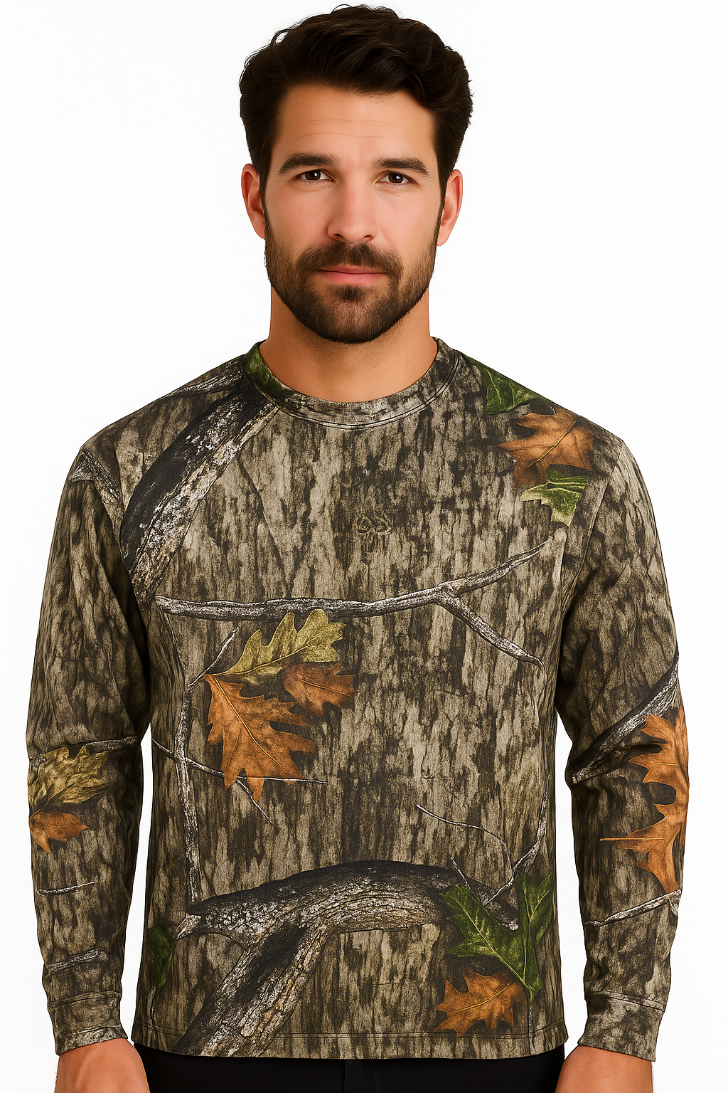 Bell Rangers Unisex Realtree APX Camo Long Sleeve Cotton Blend Adult Tee