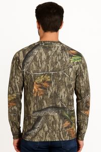 Bell Rangers Unisex Realtree APX Camo Long Sleeve Cotton Blend Adult Tee