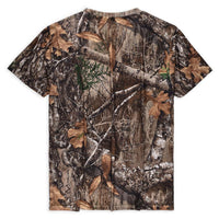 Bell Rangers Realtree Camouflage Short Sleeve Shirt for Men and Women Hunting Camo Crewneck Tee (US, Alpha, XX-Large, Regular, Regular, Polyester)