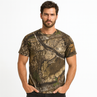 Realtree and Mossy Oak Camouflage Short Sleeve Unisex Adult Tee