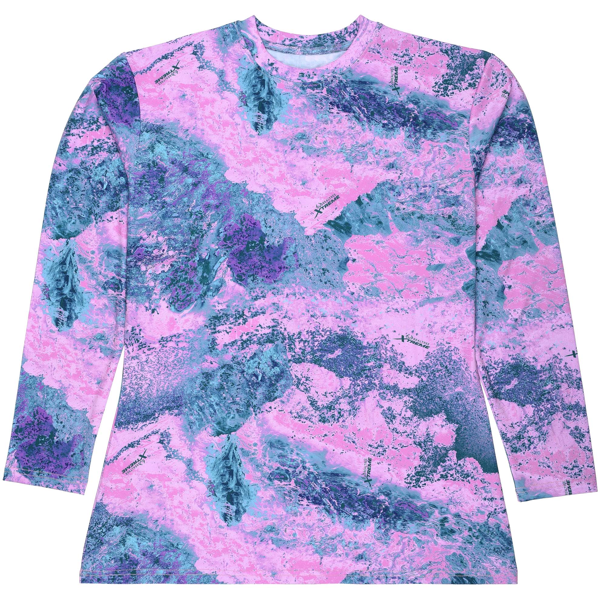Realtree A24W Women Xtreme Fishing Camo Tees