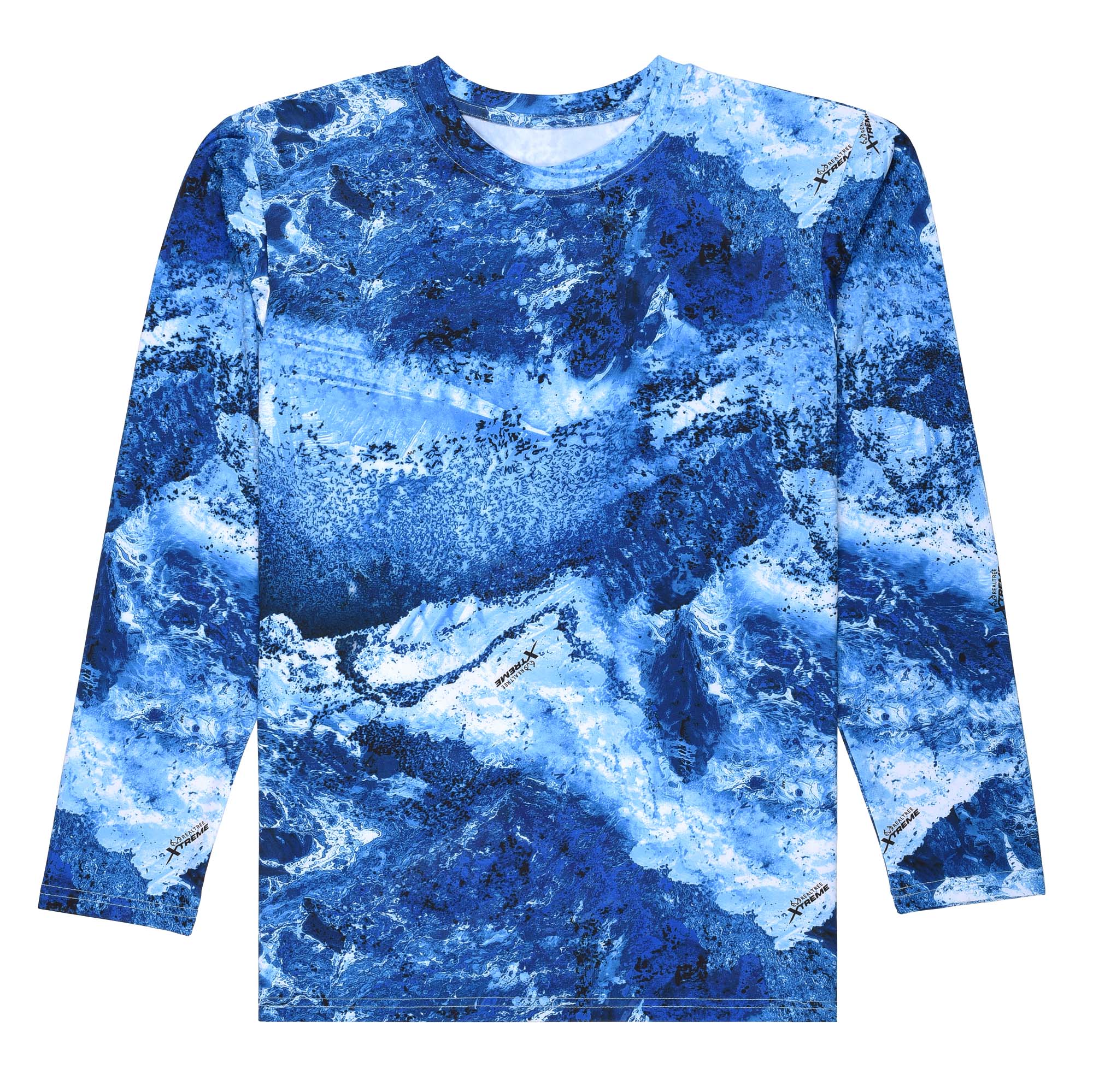 Realtree Xtreme Long Sleeve Fishing Crewneck Tees for Men