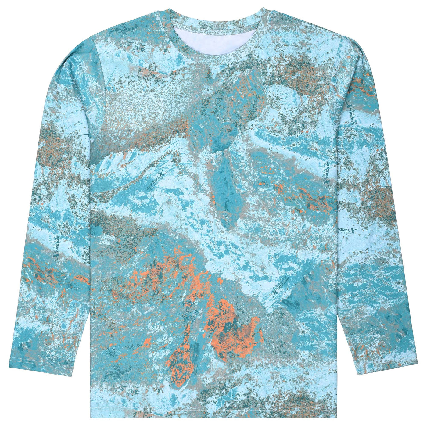 Realtree Xtreme Long Sleeve Fishing Crewneck Tees for Men