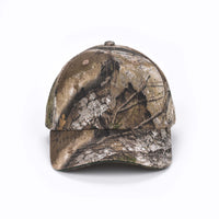 Bell Rangers Realtree APX Camo Baseball Cap Hat 100% Cotton Twill (Peached)