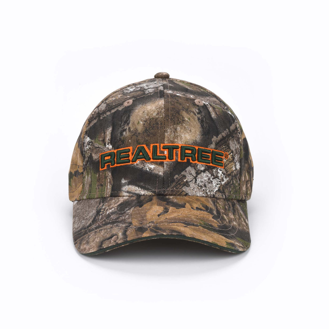 Bell Rangers Realtree APX Camo Baseball Cap Hat 100% Cotton Twill (Peached)