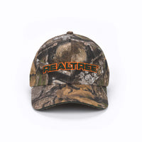 Bell Rangers Realtree APX Camo Baseball Cap Hat 100% Cotton Twill (Peached)
