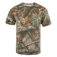 Realtree EDGE Camouflage Short Sleeve Cotton Blend Unisex Adult Tee