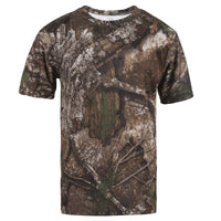 Authentic Realtree Camouflage Short Sleeve Unisex Adult Tee