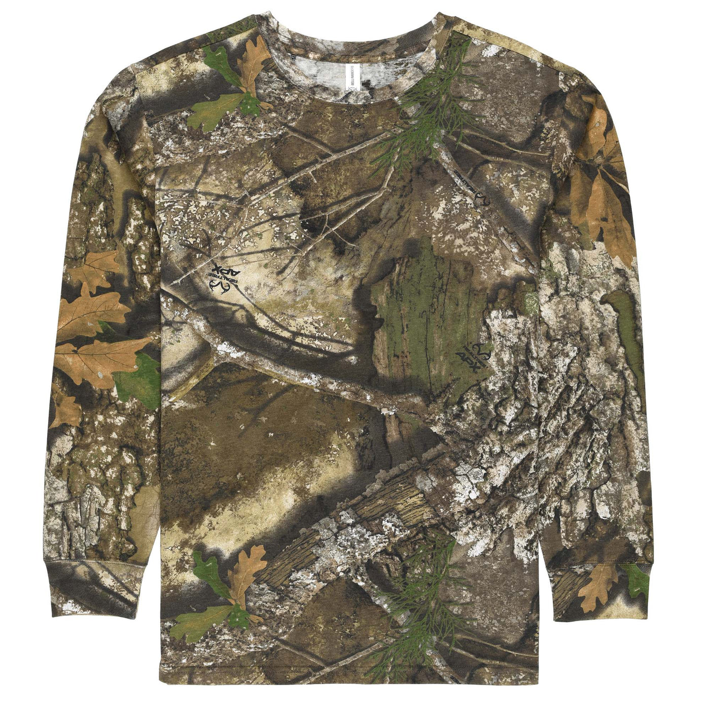 Realtree APX Comouflage Long Sleeve Cotton Blend Unisex Adult Tee