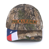 Bell Rangers Realtree APX Camo Baseball Cap Hat 100% Cotton Twill (Peached)